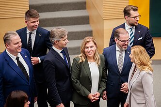 Prisiekė naujasis Vyriausybės ministrų kabinetas