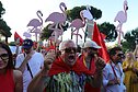Protestas prieš Jaredo Kushnerio prabangaus kurorto projektą Albanijoje