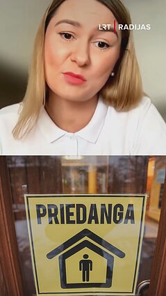 Raudonasis kryžius: po dronų incidentų, žmonės labiau domisi, kur yra priedangos