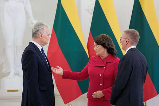 Latvijos prezidentas Edgaras Rinkevičius lankosi Lietuvoje