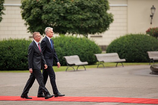 Latvijos prezidentas Edgaras Rinkevičius lankosi Lietuvoje