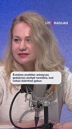 Švietimo analitikė: ankstyvas gebėjimas skaityti nereiškia, kad vaikas išskirtinai gabus