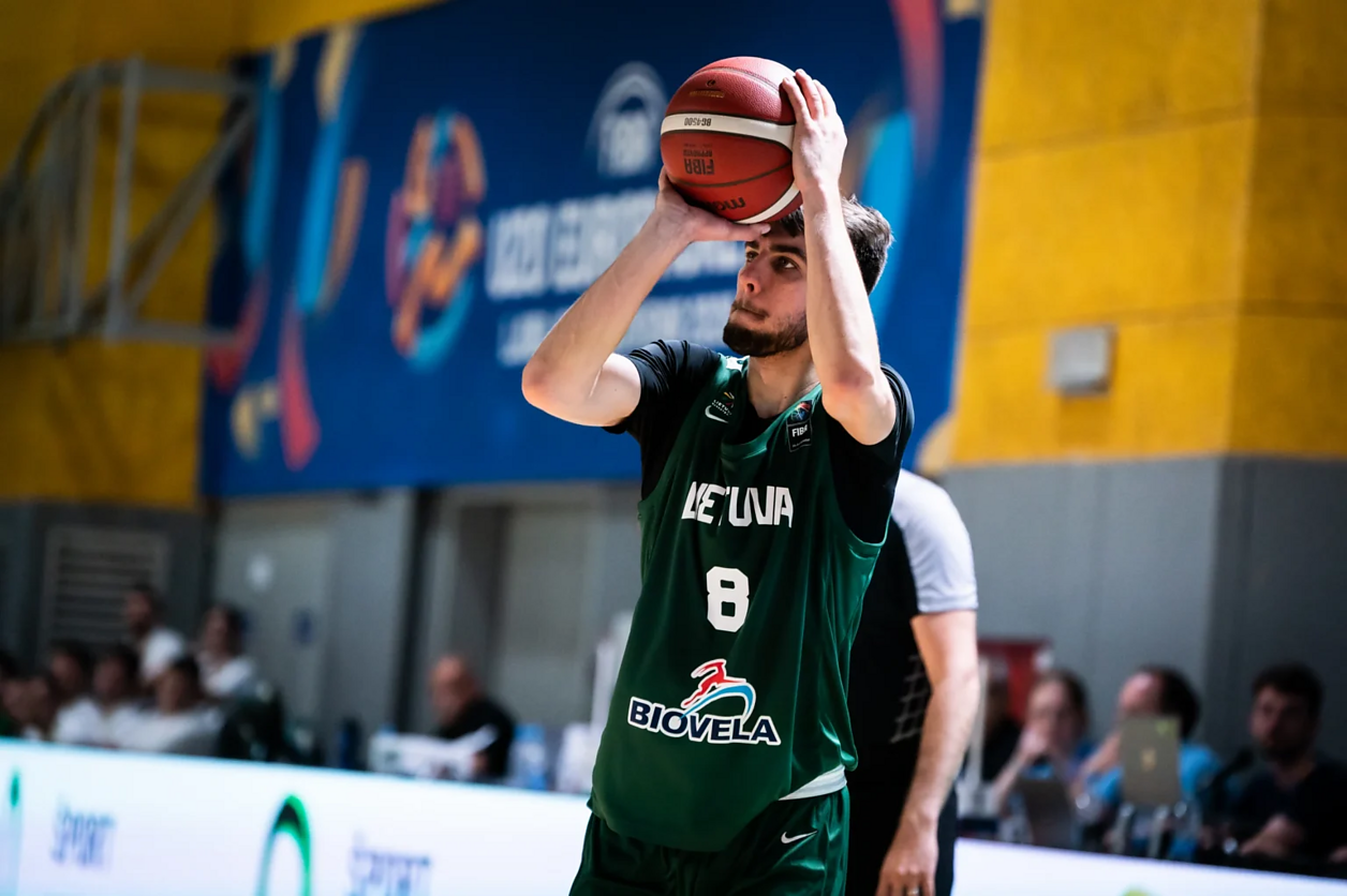 Lietuvos U20 vaikinų krepšinio rinktinė Europos čempionato rungtynėse