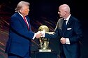 Donaldas Trumpas ir Gianni Infantino