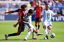 Lamine`as Yamalis, Nicolas Tagliafico ir Alexis Mac Allisteris