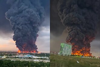 Ukrainos smūgiai logistikos centrams Krasnodaro ir Stavropolio srityse Ukrainos smūgiai logistikos centrams Krasnodaro ir Stavropolio srityse