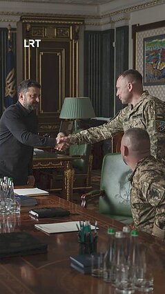 Zelenskis paskyrė naują Ukrainos ginkluotųjų pajėgų vadą