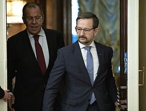 Sergejus Lavrovas ir Thomas Gremingeris Sergejus Lavrovas ir Thomas Gremingeris