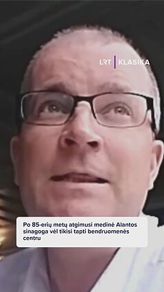 Po 85-erių metų atgimusi medinė Alantos sinagoga vėl tikisi tapti bendruomenės centru