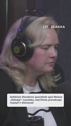 Antikinės literatūros specialistė: Nolano „Odisėja“ provokuoja mąstyti ir diskutuoti