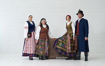From Nigeria to Japan: Lithuanian traditional costumes find fans around the world
