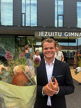 M. Platūkis Kauno jėzuitų gimnaziją baigė maksimaliais rezultatais M. Platūkis Kauno jėzuitų gimnaziją baigė maksimaliais rezultatais