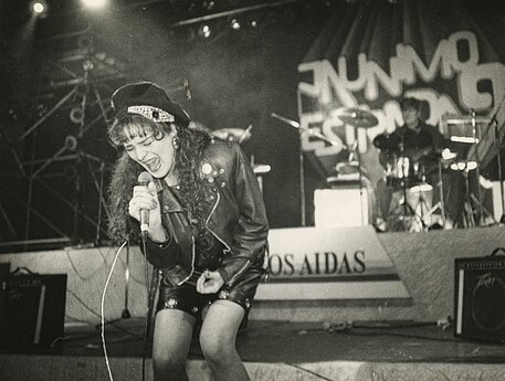 Džordana Butkutė. Konkursas „Jaunimo estrada 92“. 1993 m.