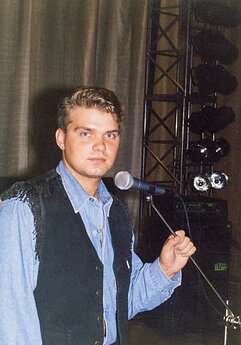Grupė „Kita diena“ iš Druskininkų. Konkursas „Jaunimo estrada 96“. 1997 m. 