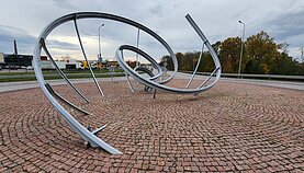 Algirdo ir Remigijaus Gataveckų skulptūra „Skubėk lėtai“ Algirdo ir Remigijaus Gataveckų skulptūra „Skubėk lėtai“