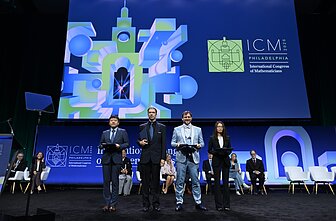 Fieldso medalio laureatai