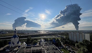 Удар по логистическому комплексу Wildberries под Санкт-Петербургом Удар по логистическому комплексу Wildberries под Санкт-Петербургом