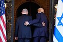 Benjaminas Netanyahu, Donaldas Trumpas