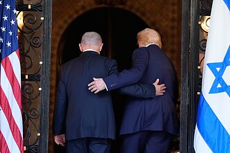 Benjaminas Netanyahu, Donaldas Trumpas