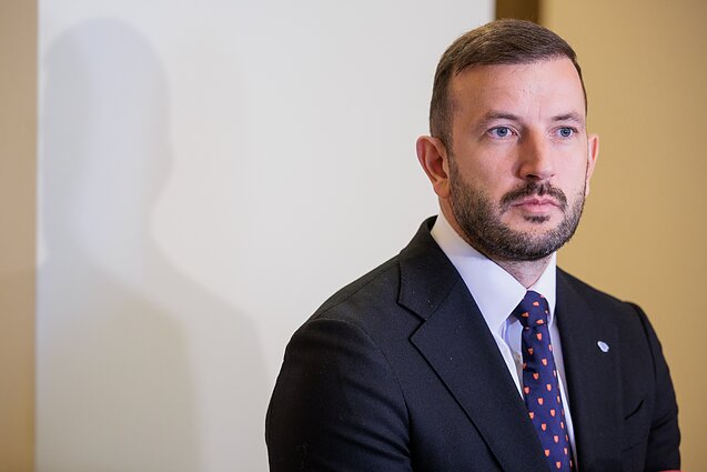 Demokratų sąjungos „Vardan Lietuvos“ lyderiu išrinktas Virginijus Sinkevičius Demokratų sąjungos „Vardan Lietuvos“ lyderiu išrinktas Virginijus Sinkevičius