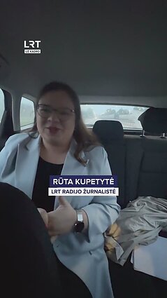 Kaip atrodo LRT RADIJO laidos „Ryto garsai“ užkulisiai iš transliacijos Elektrėnuose?