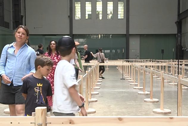 Lithuanian artist opens exhibition at Tate Modern: ‘I want people to play’ Lithuanian artist opens exhibition at Tate Modern: ‘I want people to play’