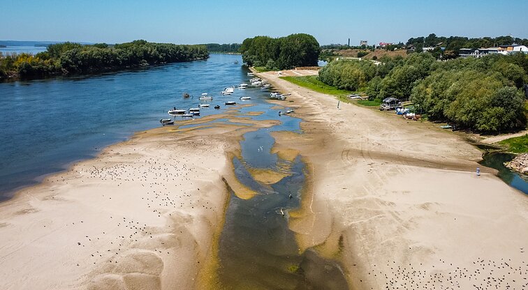 Nuo išjungtų reaktorių iki atsivėrusių laivų kapinių: Europoje nuseko upės