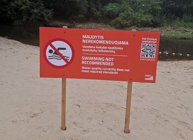 Naujosios Vilnios paplūdimys Naujosios Vilnios paplūdimys