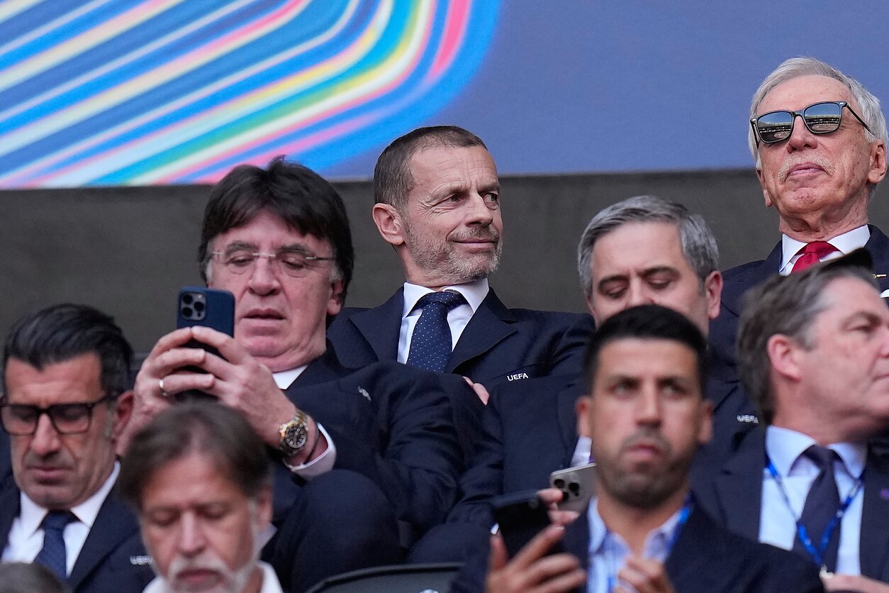 UEFA prezidentas Aleksandras Čeferinas UEFA prezidentas Aleksandras Čeferinas