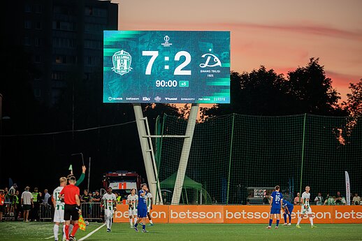 UEFA Konferencijų lygos atranka: Vilniaus „Žalgiris“ – Tbilisio „Dinamo“