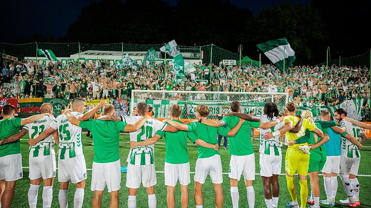 Futbole nėra nieko neįmanomo: stebuklą sukūręs Vilniaus „Žalgiris“ tęsia kelionę Europoje