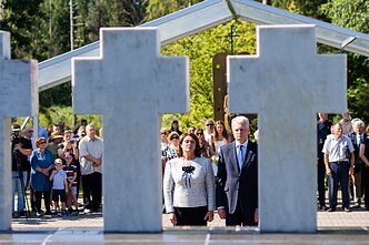 Medininkų tragedijos 35-ųjų metinių minėjimas prie Medininkų memorialo
