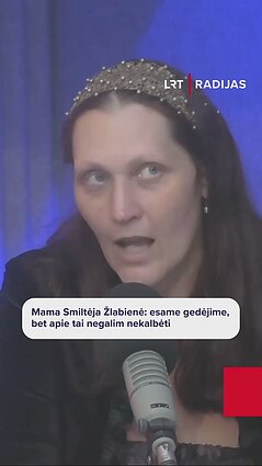 Mama Smiltėja Žlabienė: esame gedėjime, bet apie tai negalim nekalbėti