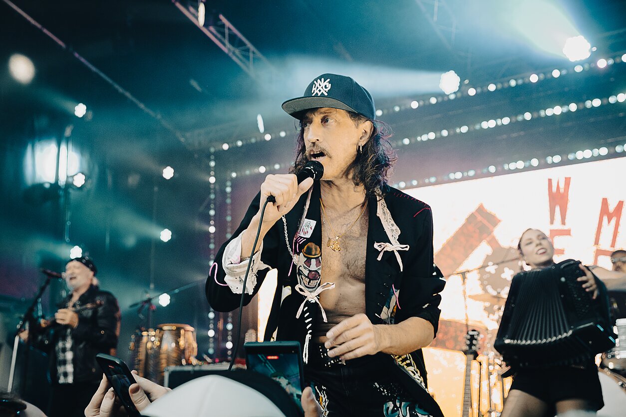 „Gogol Bordello“ koncerto Vilniuje akimirka „Gogol Bordello“ koncerto Vilniuje akimirka