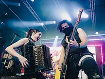 „Gogol Bordello“ koncerto Vilniuje akimirka „Gogol Bordello“ koncerto Vilniuje akimirka
