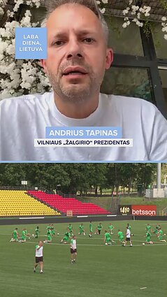 Tapinas apie „Žalgirį“ : didžiausia Lietuvos futbolo pergalė