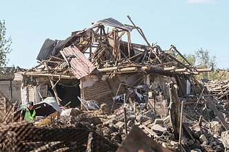 Po sprogimo iš Voronovų sodybos liko vien griuvėsiai Po sprogimo iš Voronovų sodybos liko vien griuvėsiai