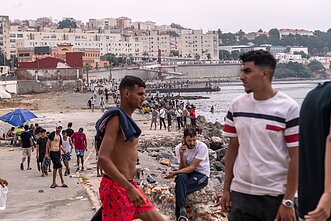Migrantai grįžta į Maroką Migrantai grįžta į Maroką