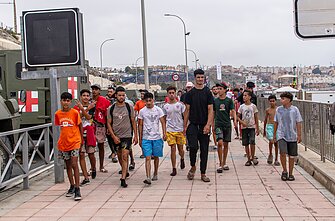 Migrantai grįžta į Maroką Migrantai grįžta į Maroką