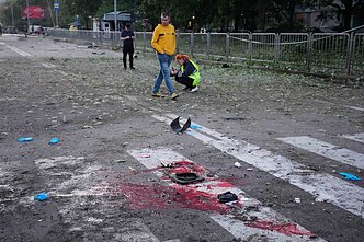 Naktinė Rusijos raketų ataka Kyjive Naktinė Rusijos raketų ataka Kyjive
