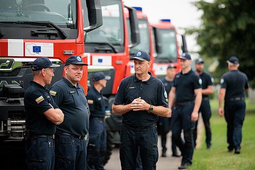 Keliasdešimt ugniagesių išvyksta padėti gesinti miškų gaisrų Prancūzijoje