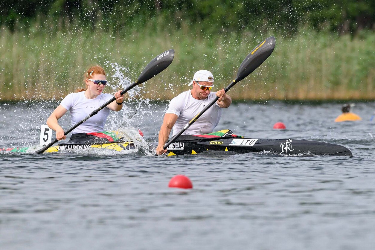 Baidarių ir kanojų irklavimo varžybos Trakuose