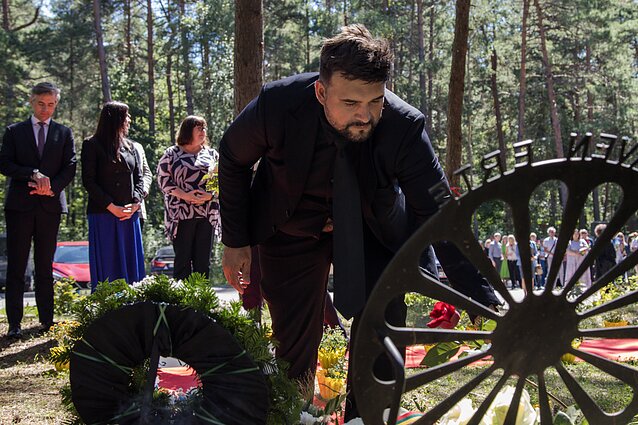 Romų genocido dienos minėjime Vilniuje Romų genocido dienos minėjime Vilniuje