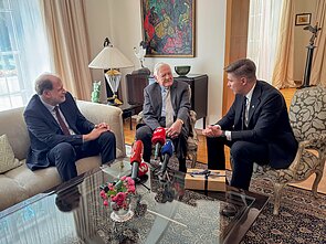 Darius Kuolys, Valdas Adamkus, Mindaugas Sinkevičius Darius Kuolys, Valdas Adamkus, Mindaugas Sinkevičius
