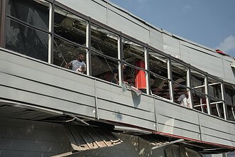 Россия атаковала дроном людей на рынке в Сумской области