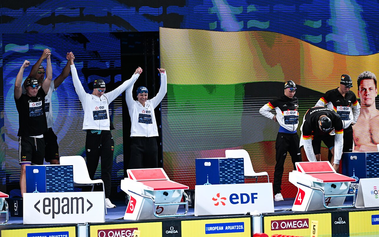 Lietuvos mišri estafetė Paryžiuje liko per žingsnį nuo podiumo