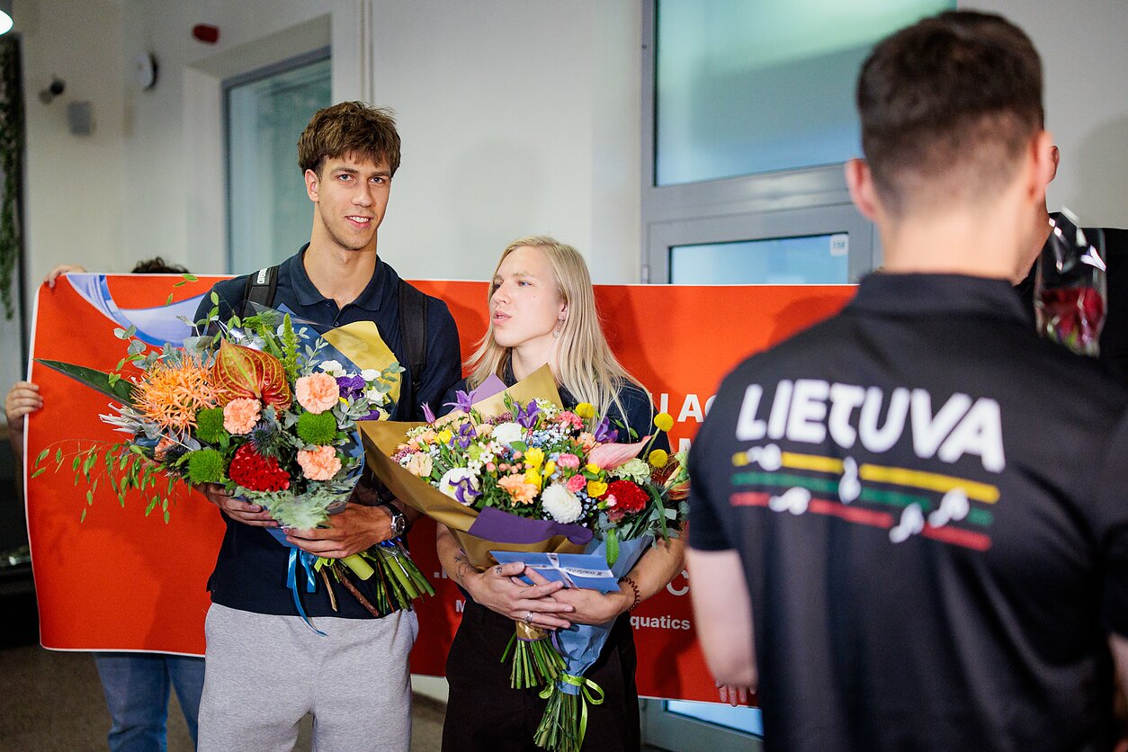 Rūta Meilutytė plaukia krūtine