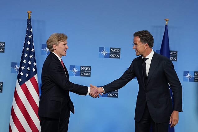 Elbridge`as Colby ir Markas Rutte Elbridge`as Colby ir Markas Rutte