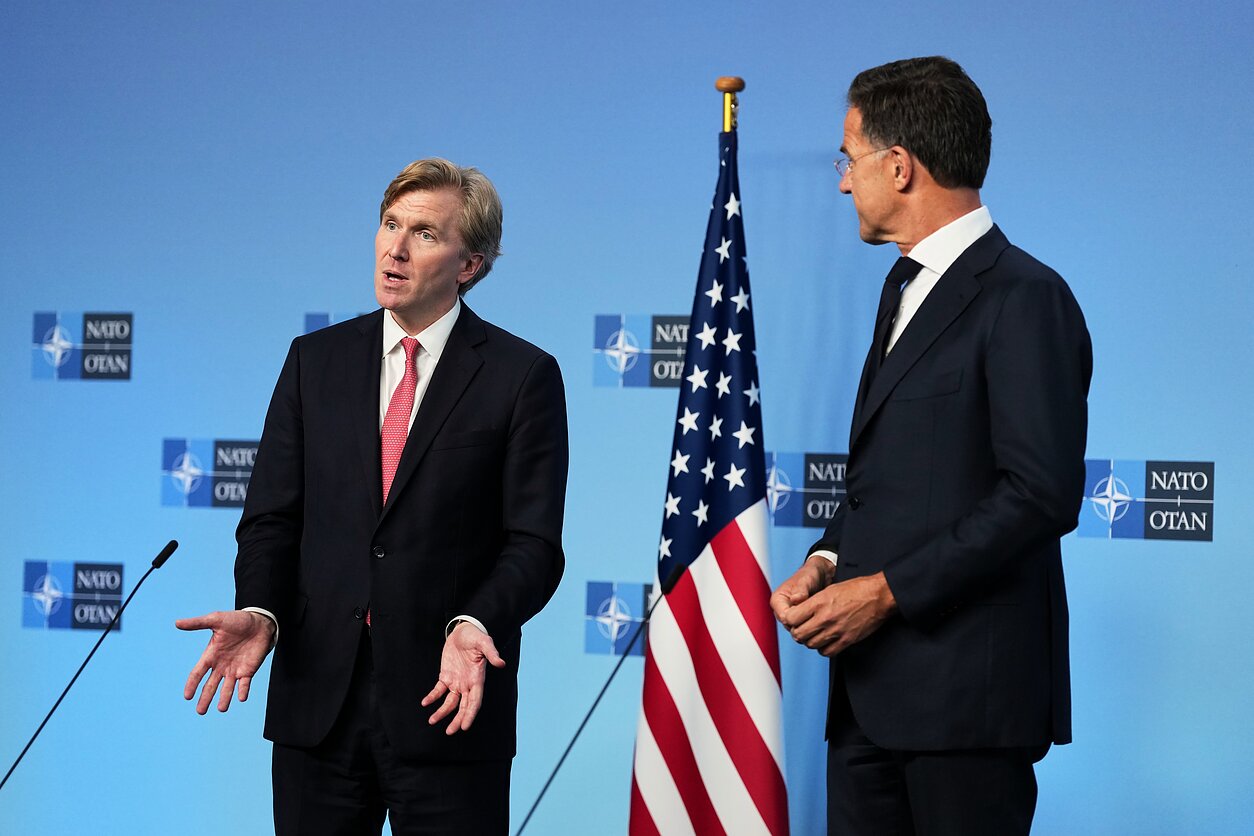 Elbridge`as Colby ir Markas Rutte Elbridge`as Colby ir Markas Rutte