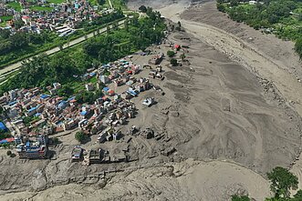 Potvynis Nepale